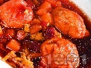 Рецепта Постна супа борш с червено цвекло и ушки (кнедли)